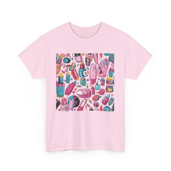 Colorful Art Supplies Unisex Heavy Cotton Tee - Image 4