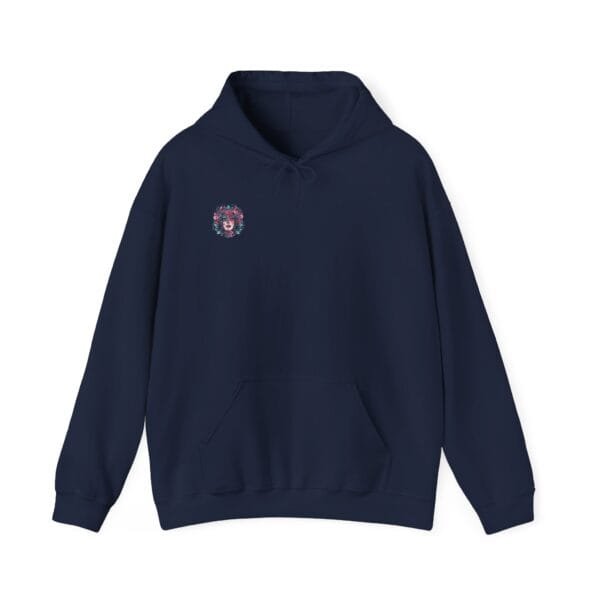 Floral Goddess Unisex Hooded Sweatshirt - Heavy Blend™ - Image 2