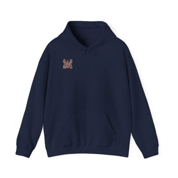 Colorful Butterfly Design Unisex Heavy Blend™ Hooded Sweatshirt - Image 2
