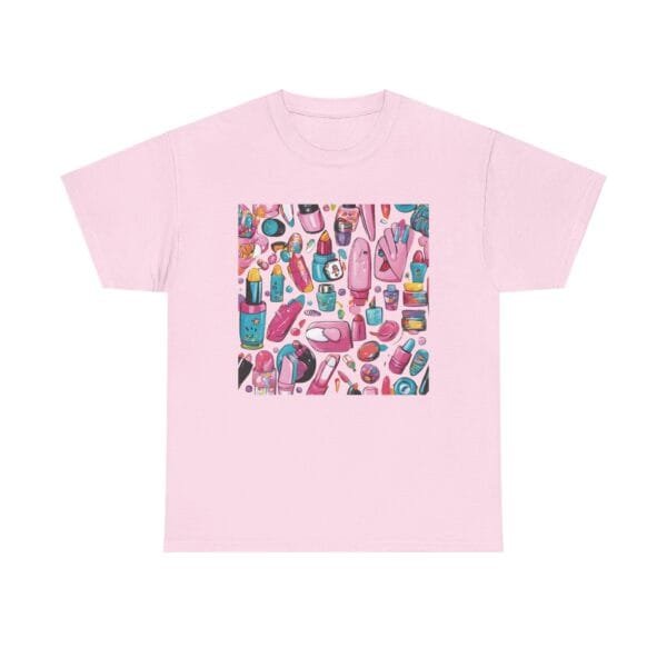 Colorful Art Supplies Unisex Heavy Cotton Tee - Image 2