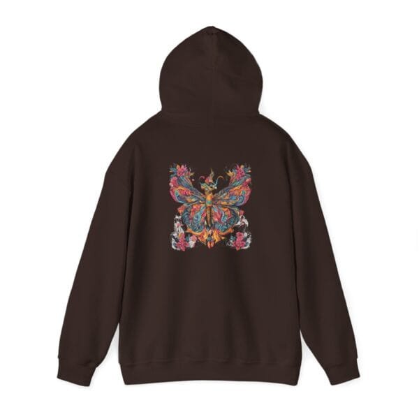 Colorful Butterfly Design Unisex Heavy Blend™ Hooded Sweatshirt - Image 17