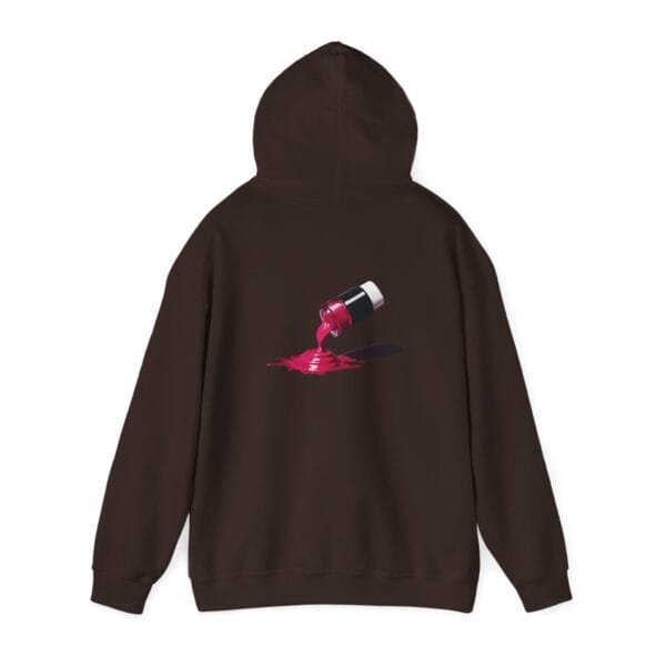 Creative Splash Hoodie - Unisex Heavy Blend™ Sweatshirt for Artists - Image 4