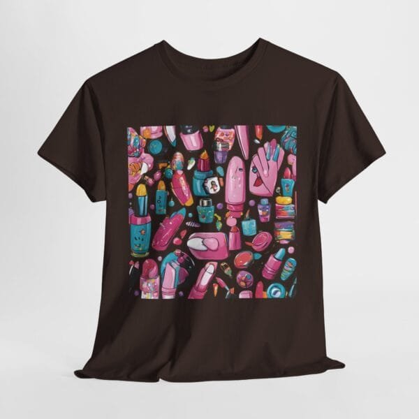 Colorful Art Supplies Unisex Heavy Cotton Tee - Image 16