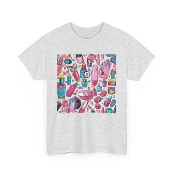 Colorful Art Supplies Unisex Heavy Cotton Tee - Image 9