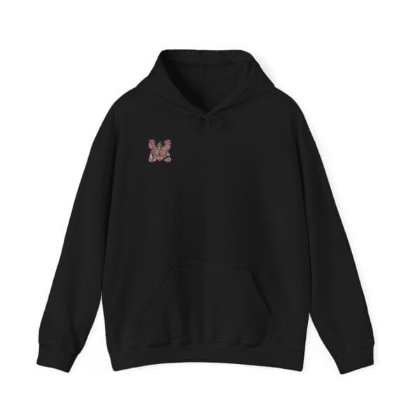 Colorful Butterfly Design Unisex Heavy Blend™ Hooded Sweatshirt - Image 10