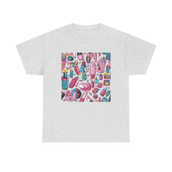 Colorful Art Supplies Unisex Heavy Cotton Tee - Image 7