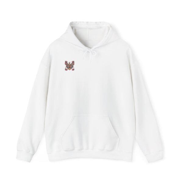 Colorful Butterfly Design Unisex Heavy Blend™ Hooded Sweatshirt - Image 6
