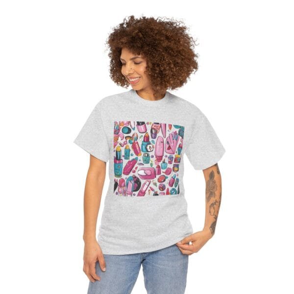 Colorful Art Supplies Unisex Heavy Cotton Tee - Image 11