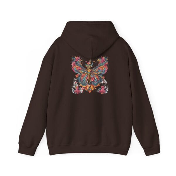 Colorful Butterfly Design Unisex Heavy Blend™ Hooded Sweatshirt - Image 16
