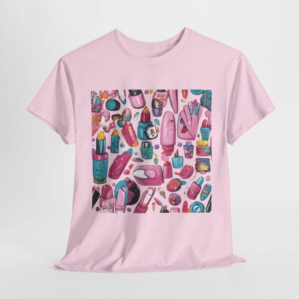 Colorful Art Supplies Unisex Heavy Cotton Tee - Image 6
